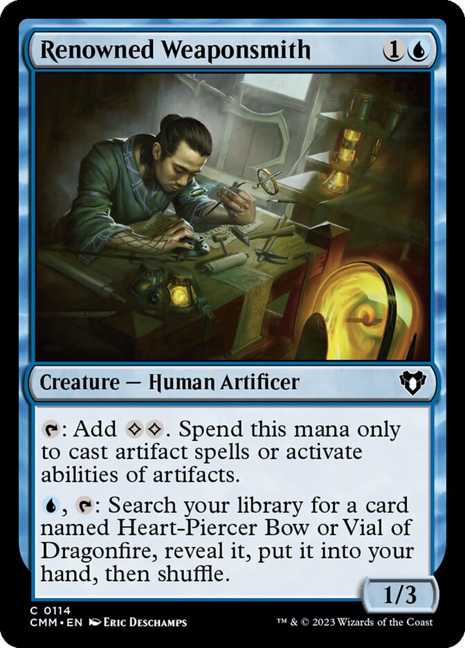 Renowned Weaponsmith - [Foil] Commander Masters (CMM)