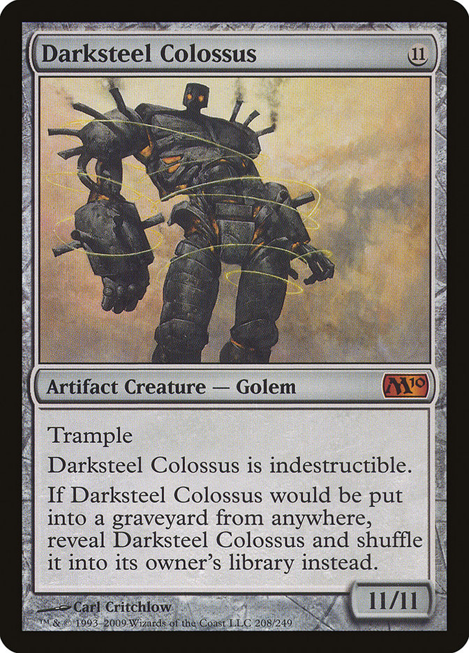 Darksteel Colossus - [Foil] Magic 2010 (M10)
