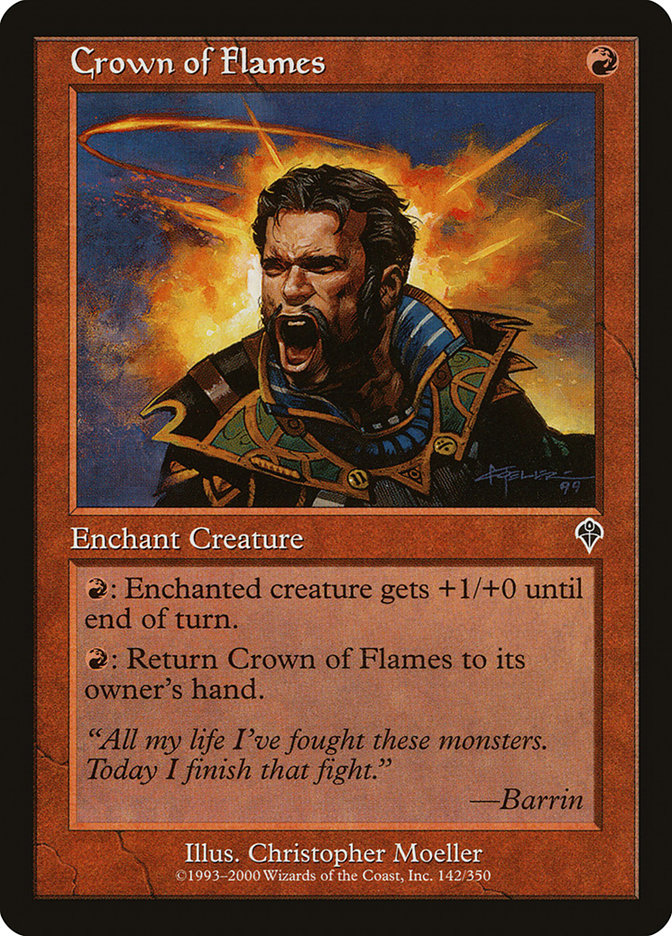 Crown of Flames - [Retro Frame] Invasion (INV)