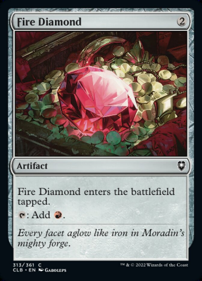 Fire Diamond - [Foil] Commander Legends: Battle for Baldur's Gate (CLB)