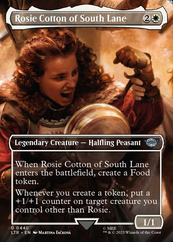 Rosie Cotton of South Lane - [Foil, Borderless] The Lord of the Rings: Tales of Middle-earth (LTR)