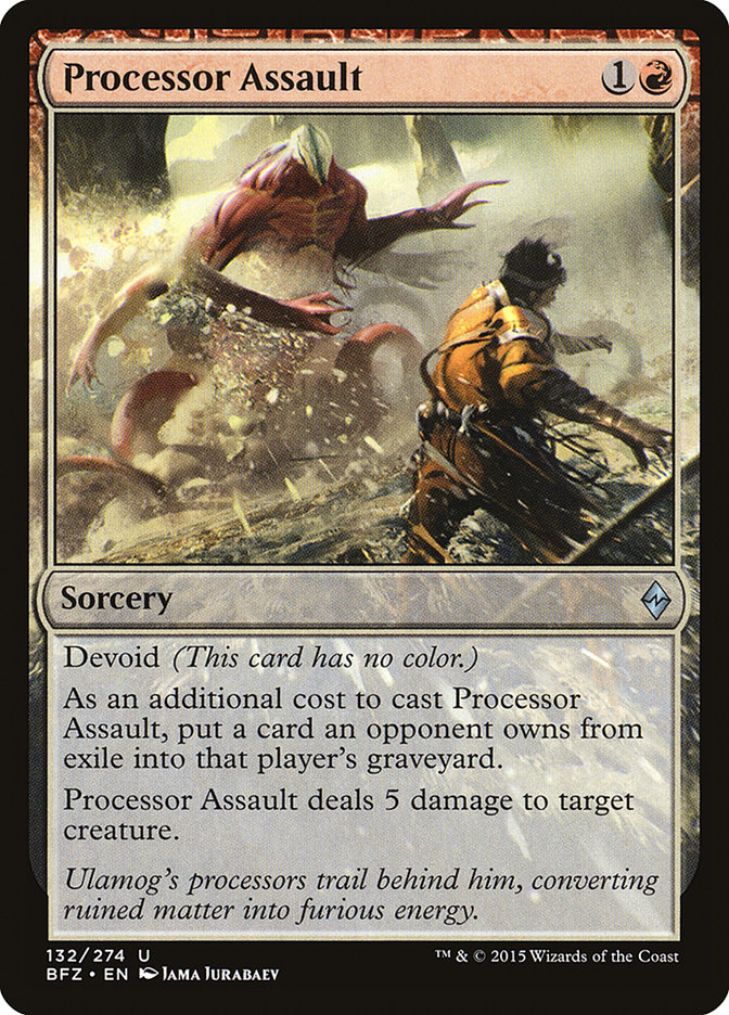 Processor Assault - [Foil] Battle for Zendikar (BFZ)