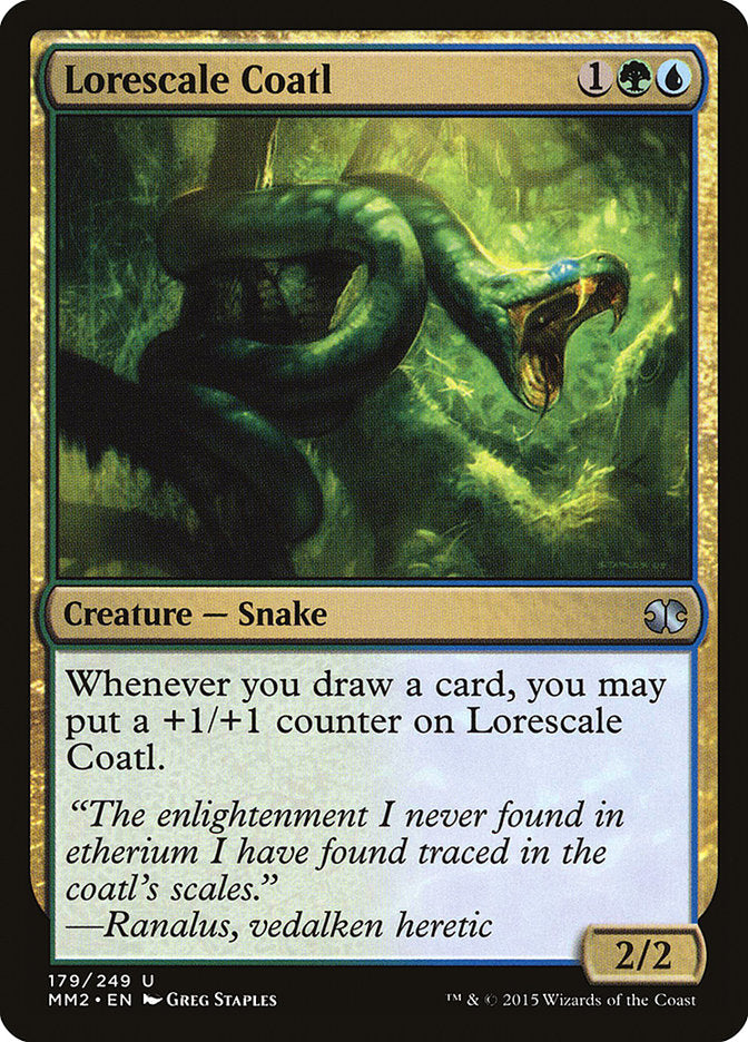 Lorescale Coatl - [Foil] Modern Masters 2015 (MM2)