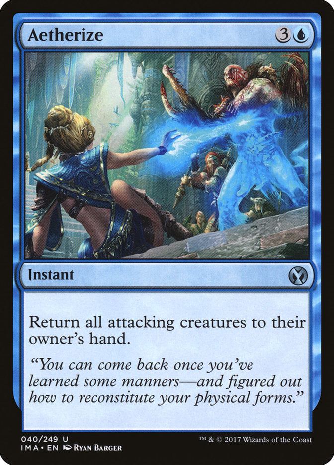 Aetherize - [Foil] Iconic Masters (IMA)