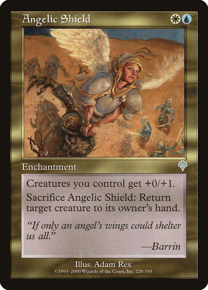 Angelic Shield - [Retro Frame] Invasion (INV)