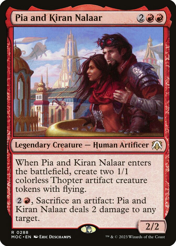 Pia and Kiran Nalaar - March of the Machine Commander (MOC)