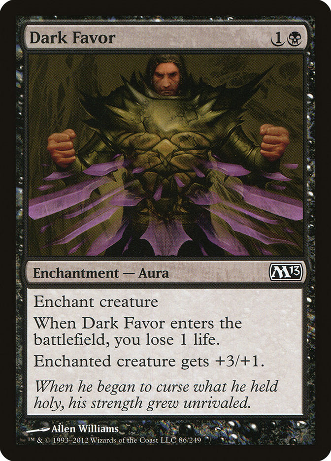Dark Favor - Magic 2013 (M13)