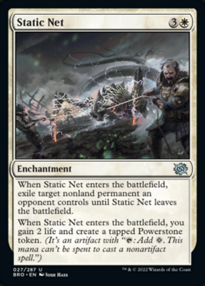 Static Net - [Foil] The Brothers' War (BRO)