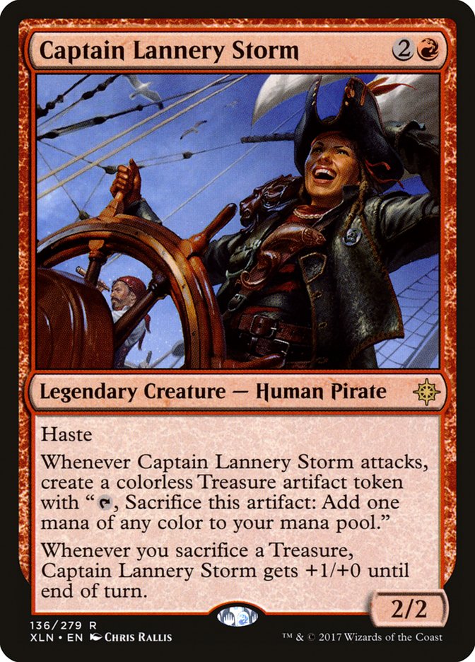 Captain Lannery Storm - [Foil] Ixalan (XLN)