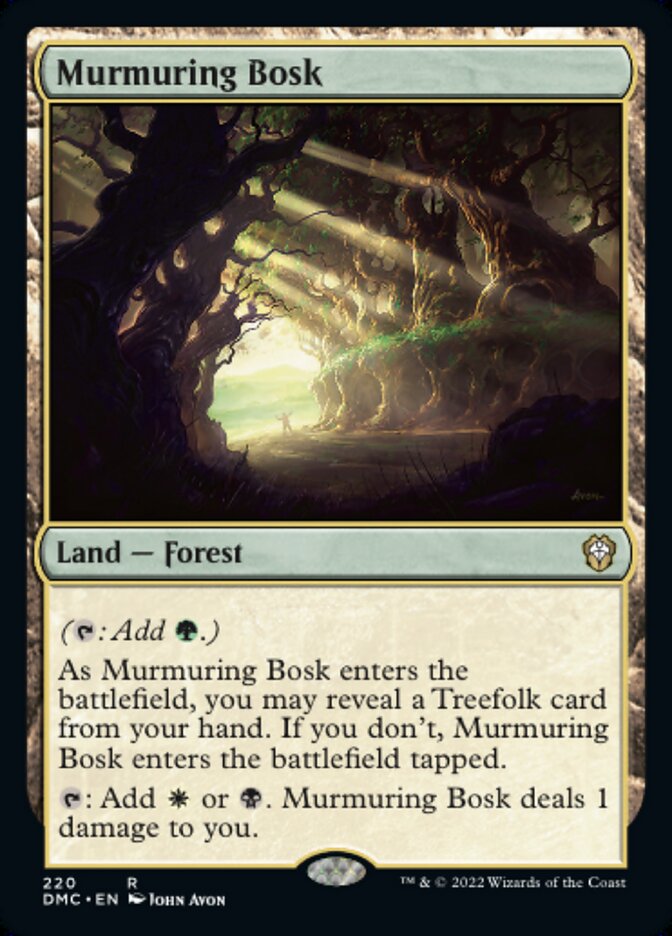 Murmuring Bosk - Dominaria United Commander (DMC)