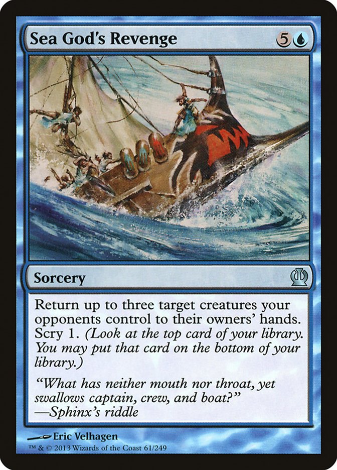 Sea God's Revenge - [Foil] Theros (THS)