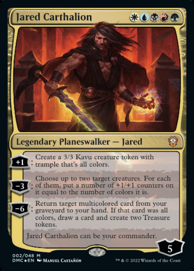 Jared Carthalion - Dominaria United Commander (DMC)