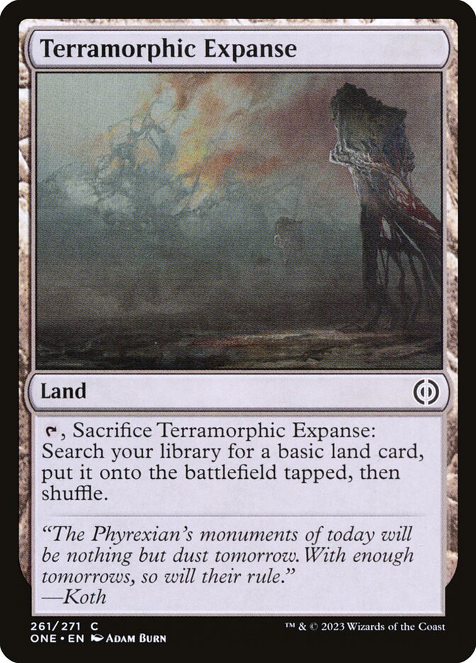 Terramorphic Expanse - [Foil] Phyrexia: All Will Be One (ONE)