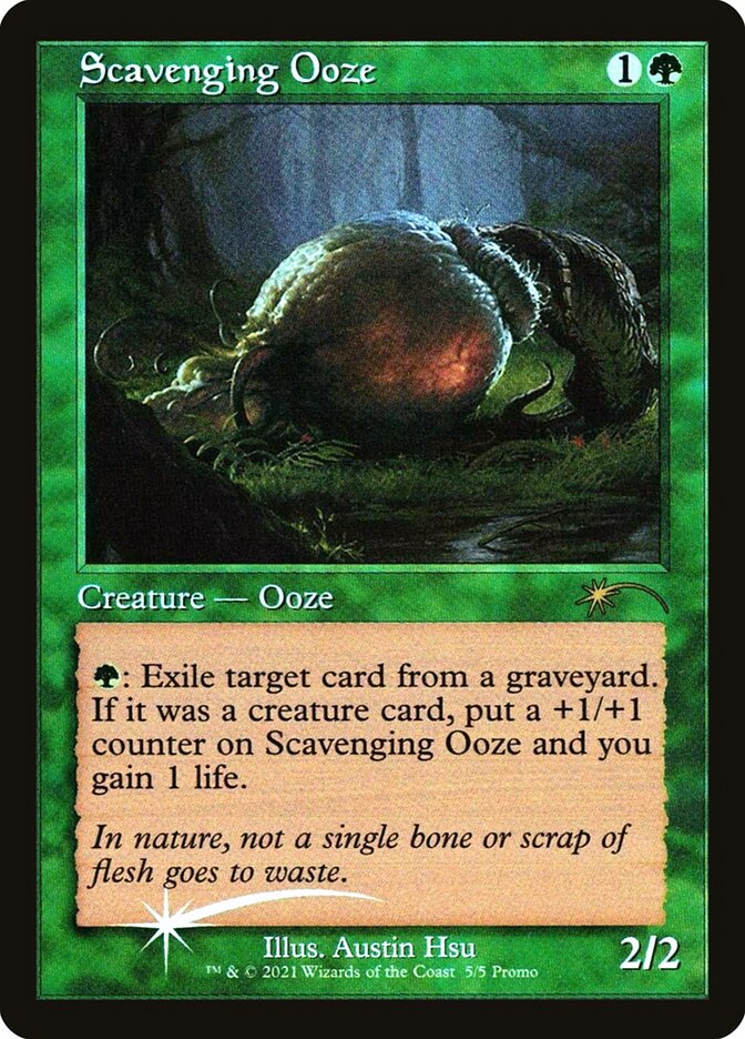 Scavenging Ooze - [Foil, Promo] Love Your LGS 2021 (PLG21)
