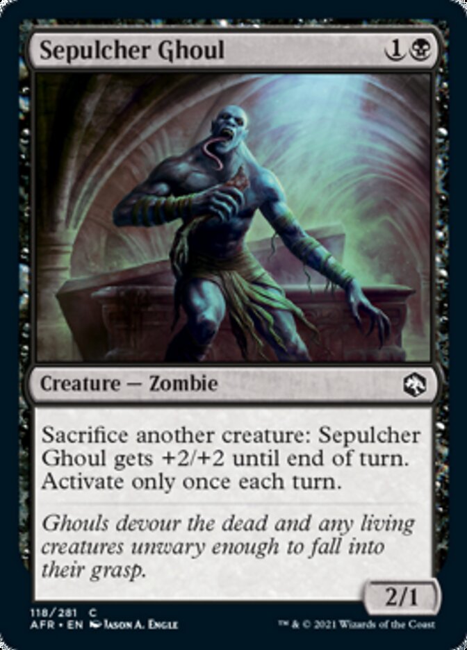 Sepulcher Ghoul - Adventures in the Forgotten Realms (AFR)