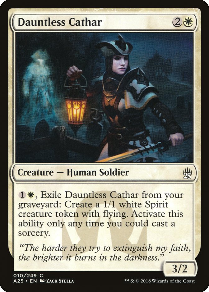 Dauntless Cathar - [Foil] Masters 25 (A25)