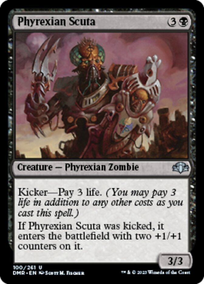 Phyrexian Scuta - Dominaria Remastered (DMR)
