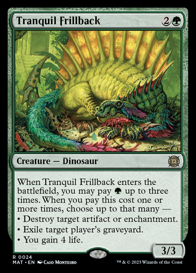 Tranquil Frillback - [Foil] March of the Machine: The Aftermath (MAT)
