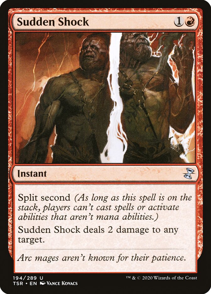 Sudden Shock - [Foil] Time Spiral Remastered (TSR)