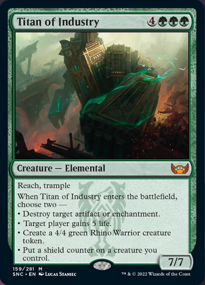 Titan of Industry - [Foil] Streets of New Capenna (SNC)