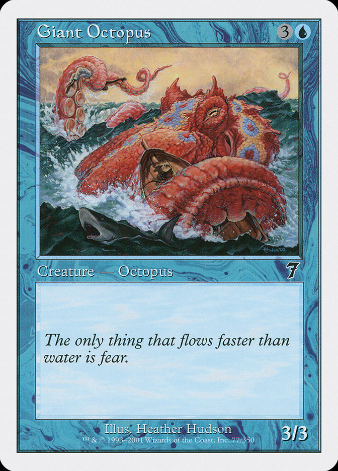 Giant Octopus - Seventh Edition (7ED)