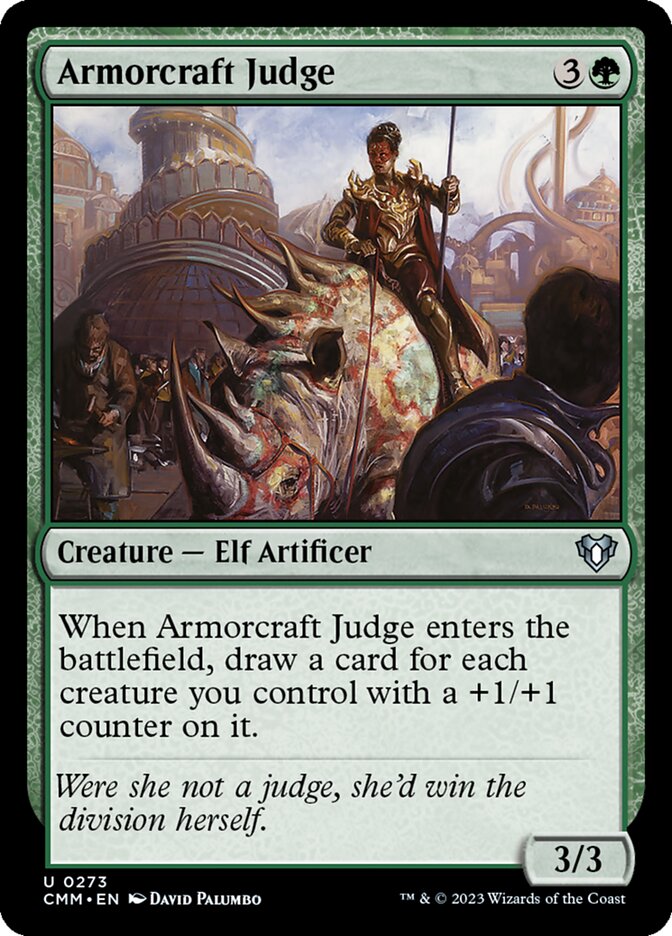 Armorcraft Judge - [Foil] Commander Masters (CMM)