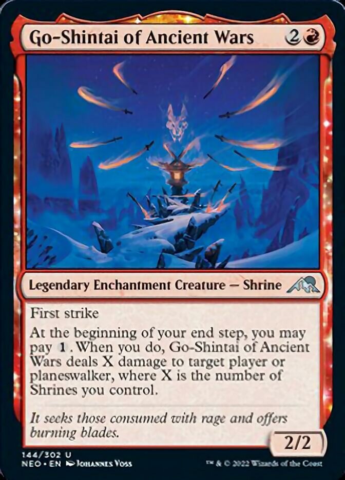 Go-Shintai of Ancient Wars - [Foil] Kamigawa: Neon Dynasty (NEO)