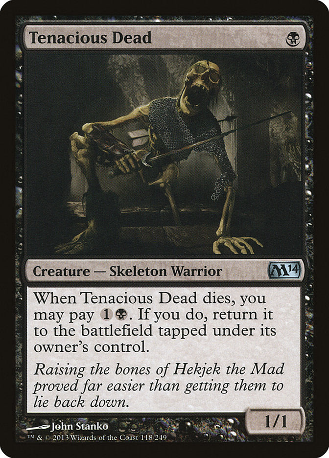 Tenacious Dead - [Foil] Magic 2014 (M14)