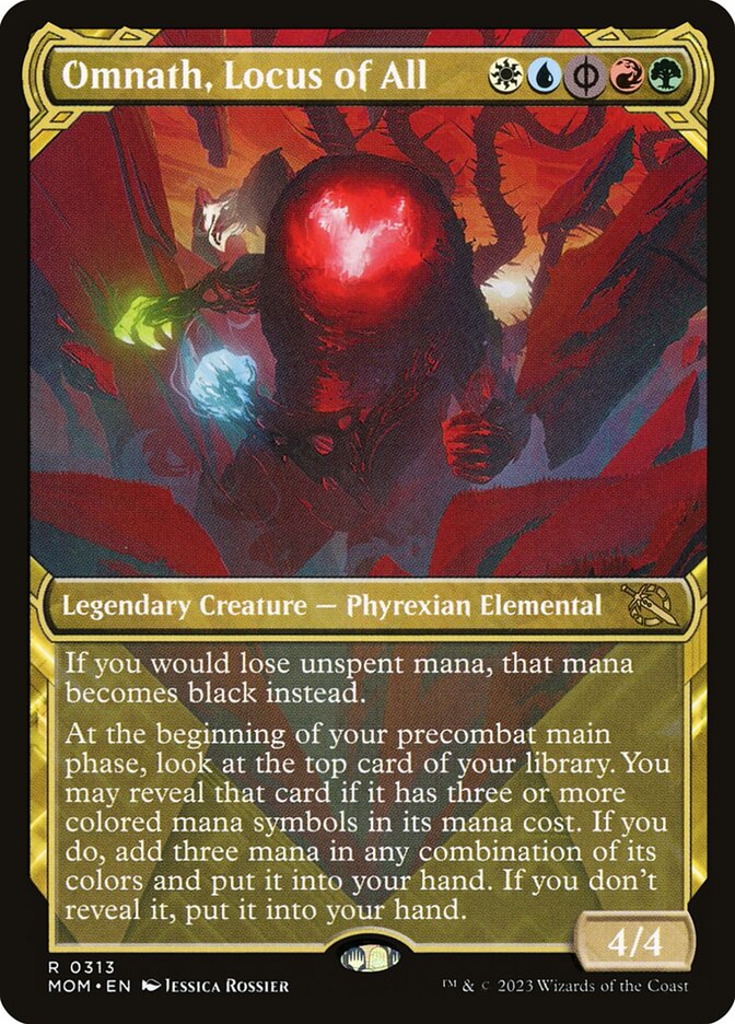 Omnath, Locus of All - [Showcase] March of the Machine (MOM)