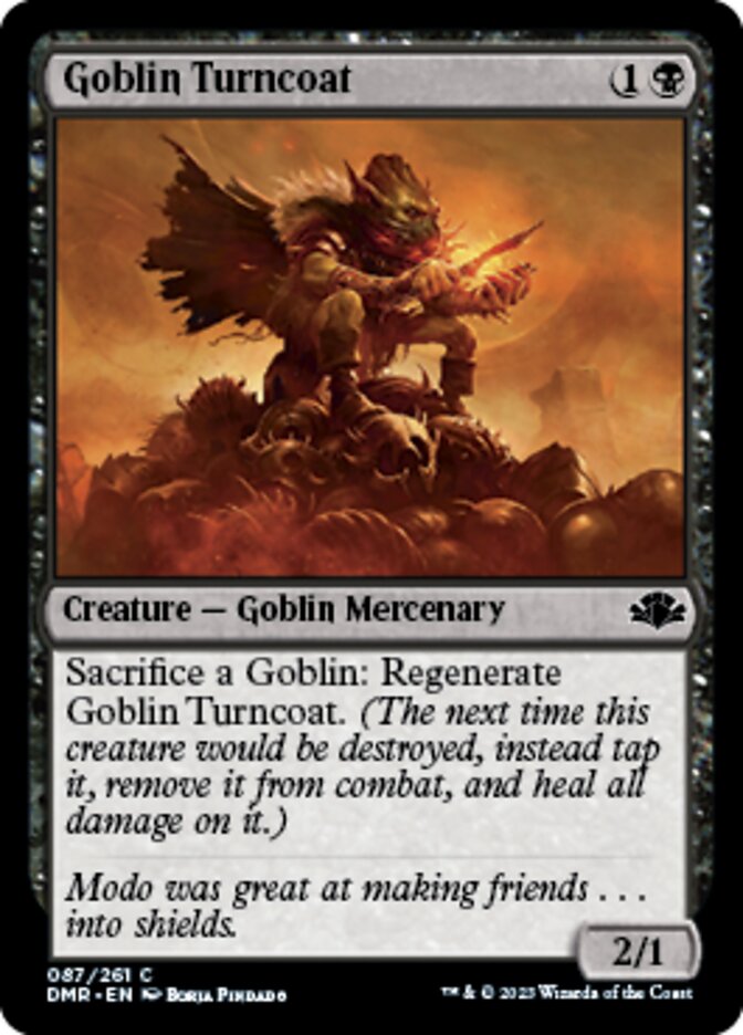 Goblin Turncoat - [Foil] Dominaria Remastered (DMR)