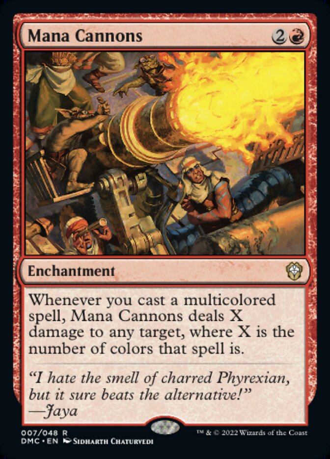Mana Cannons - [Foil] Dominaria United Commander (DMC)