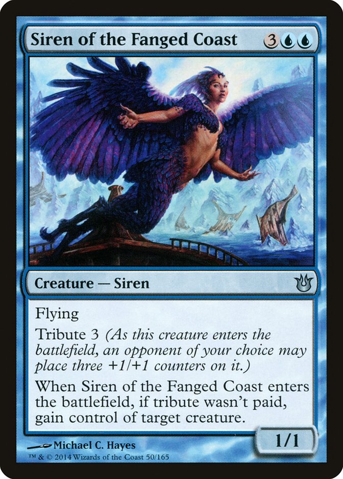 Siren of the Fanged Coast - [Foil] Born of the Gods (BNG)