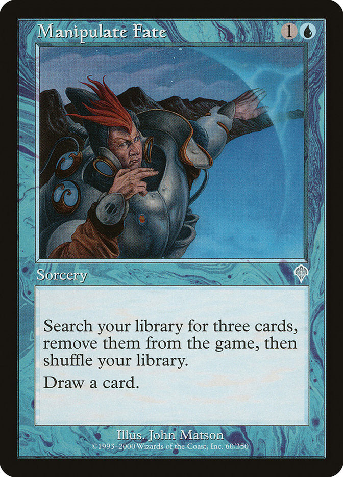 Manipulate Fate - [Foil, Retro Frame] Invasion (INV)