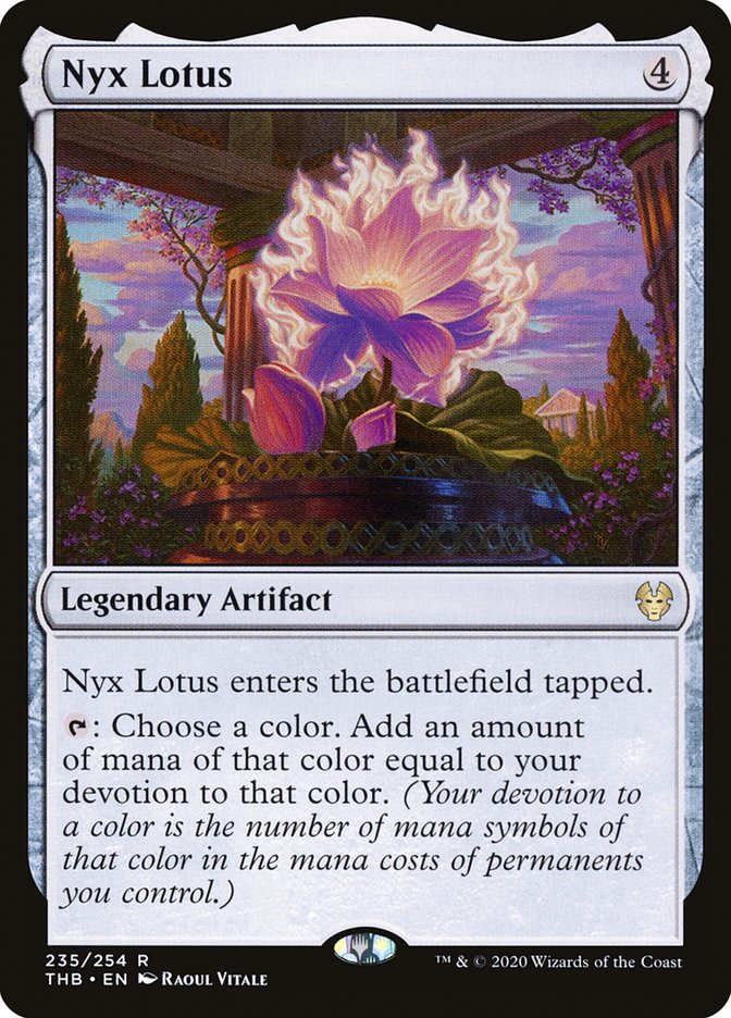 Nyx Lotus - [Foil] Theros Beyond Death (THB)