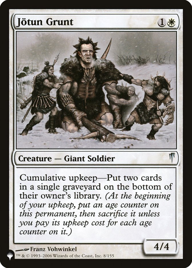 Jötun Grunt - [Foil] The List (PLIST)
