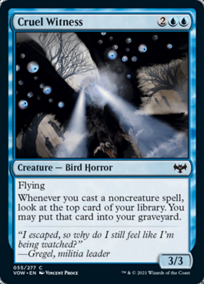 Cruel Witness - [Foil] Innistrad: Crimson Vow (VOW)