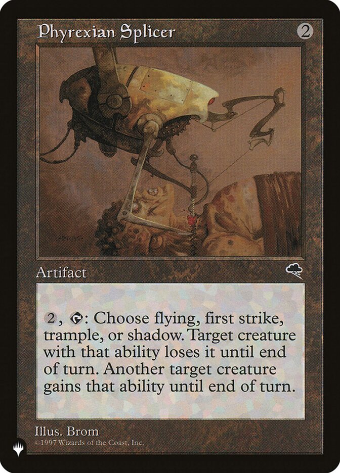 Phyrexian Splicer - The List (PLIST)