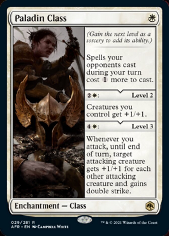 Paladin Class - [Foil] Adventures in the Forgotten Realms (AFR)