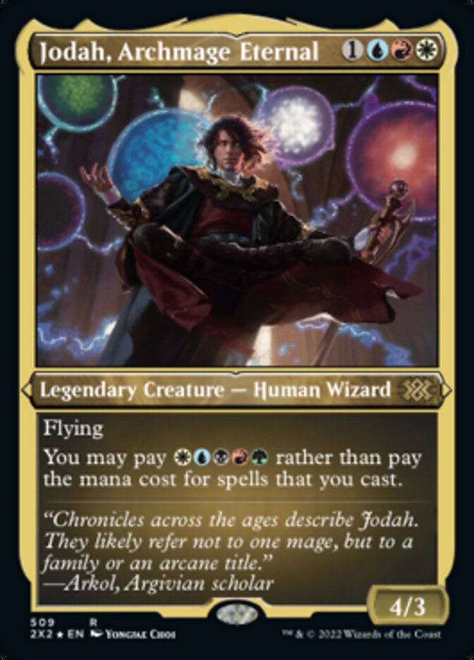 Jodah, Archmage Eternal - [Etched Foil] Double Masters 2022 (2X2)