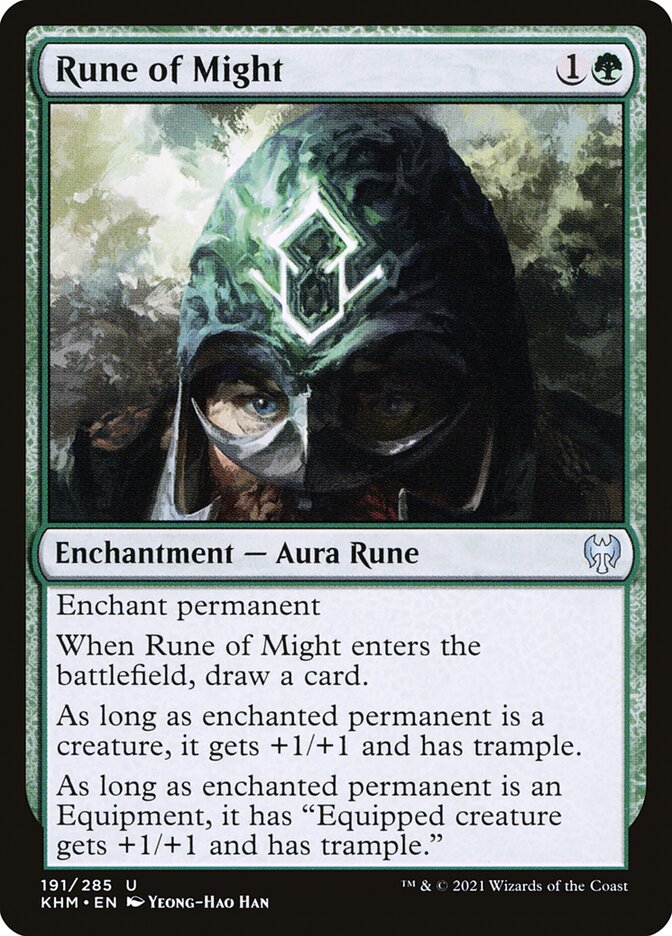 Rune of Might - [Foil] Kaldheim (KHM)