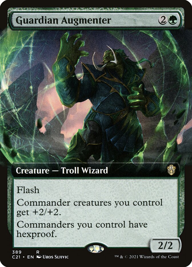 Guardian Augmenter - [Extended Art] Commander 2021 (C21)