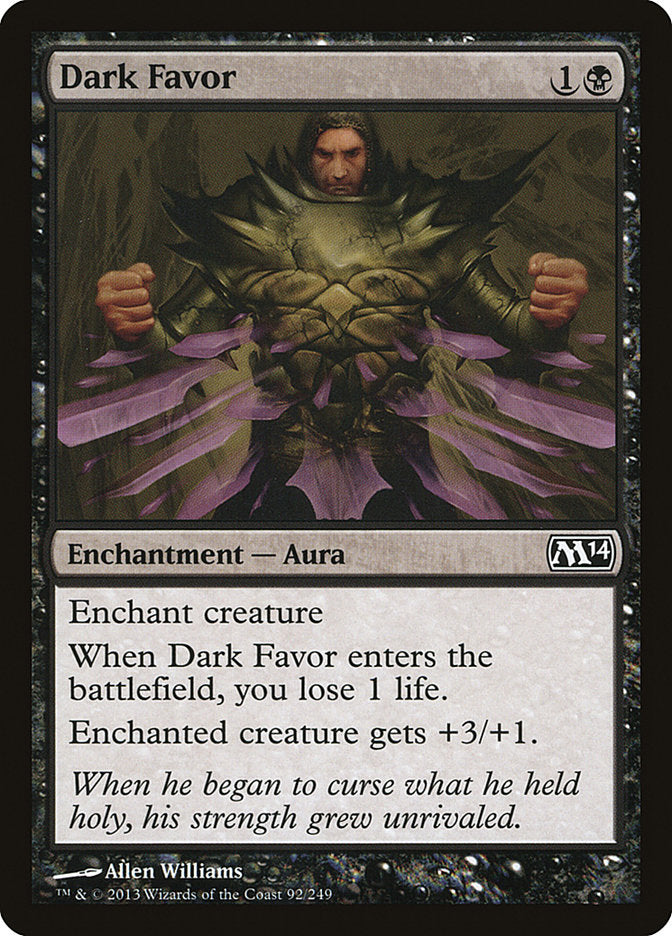 Dark Favor - Magic 2014 (M14)