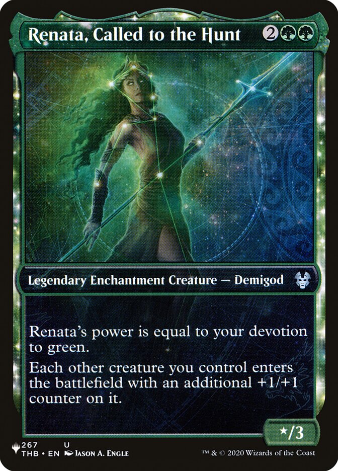 Renata, Called to the Hunt - [Foil, Showcase] The List (PLIST)
