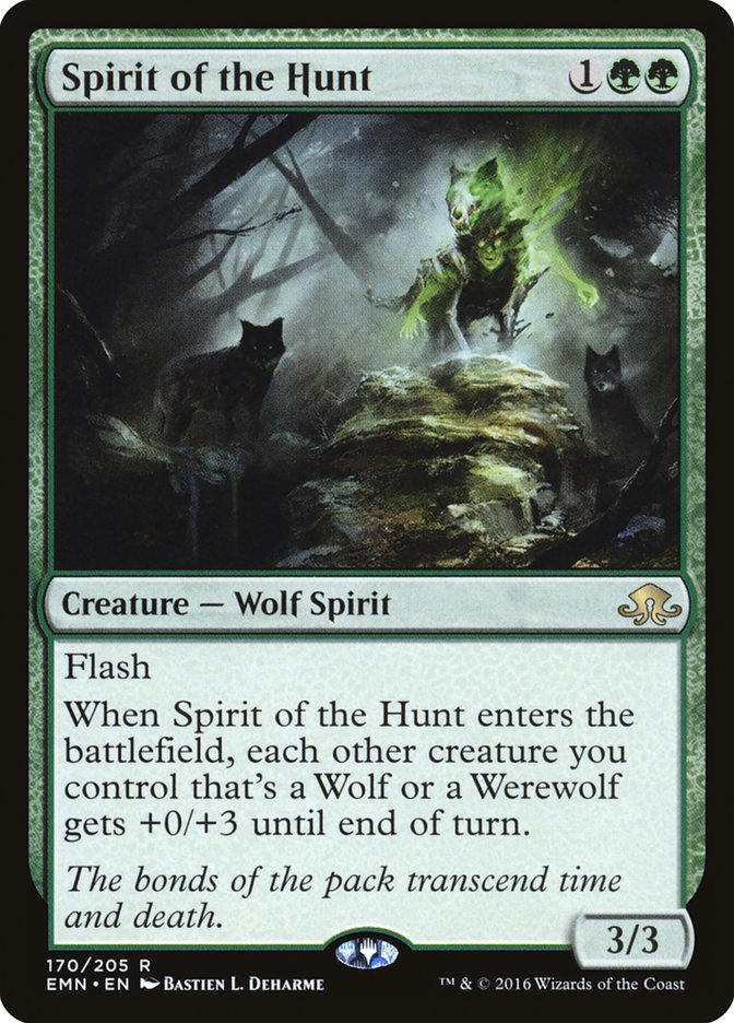 Spirit of the Hunt - [Foil] Eldritch Moon (EMN)