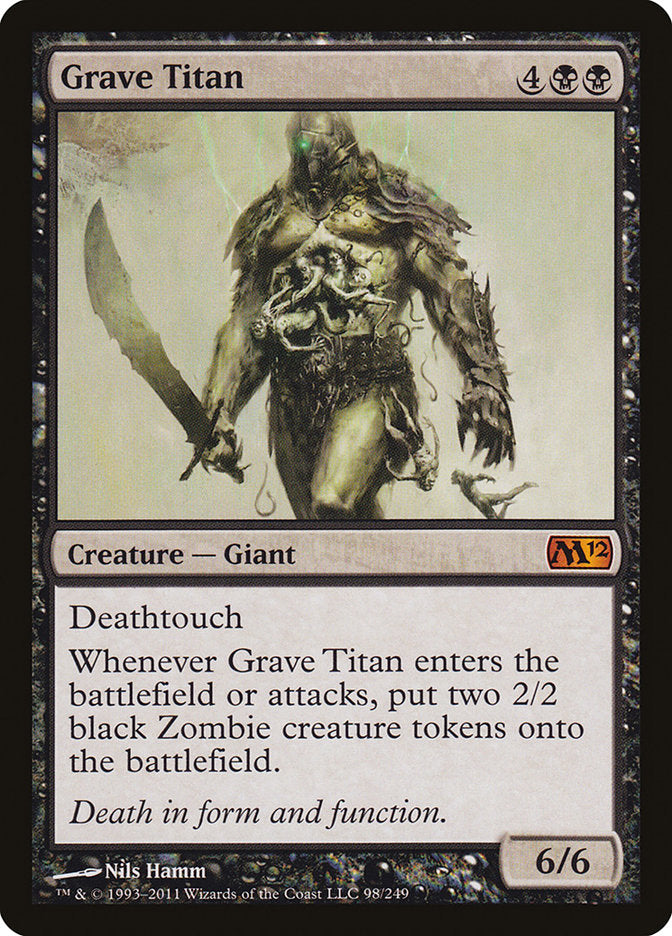 Grave Titan - [Foil] Magic 2012 (M12)