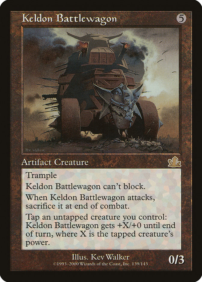 Keldon Battlewagon - [Foil] Prophecy (PCY)