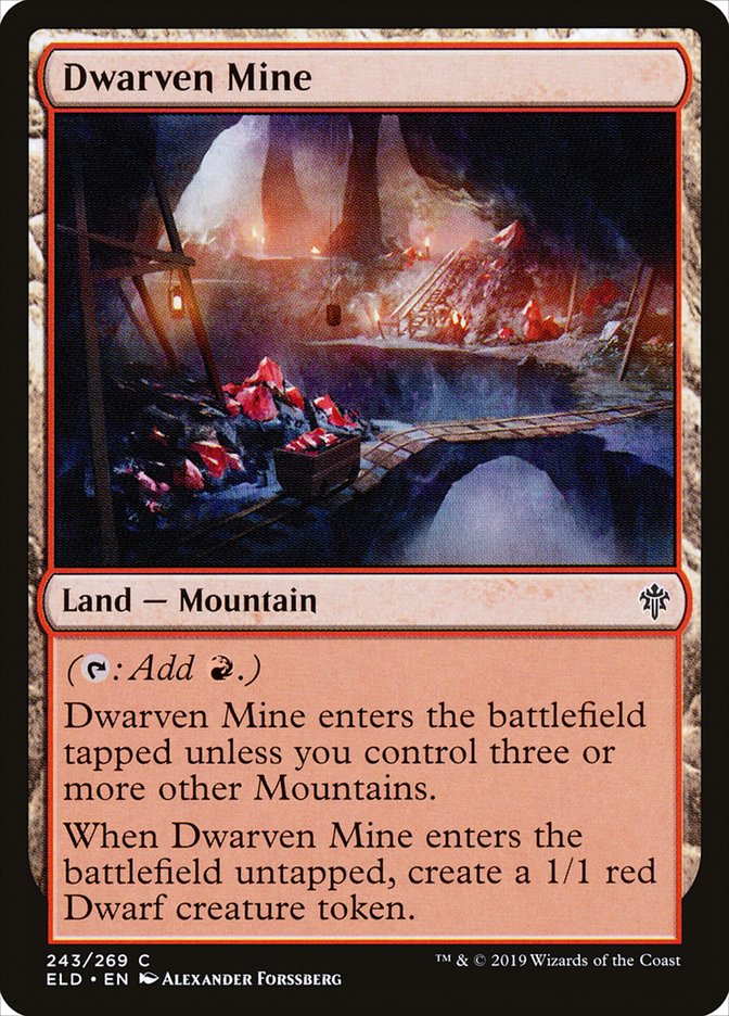 Dwarven Mine - [Foil] Throne of Eldraine (ELD)