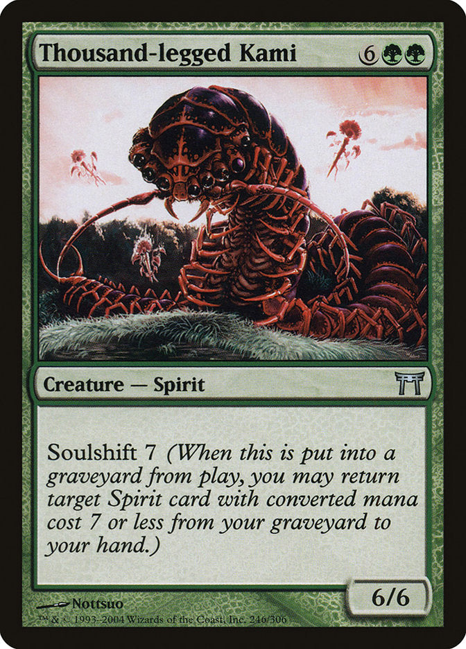 Thousand-legged Kami - [Foil] Champions of Kamigawa (CHK)