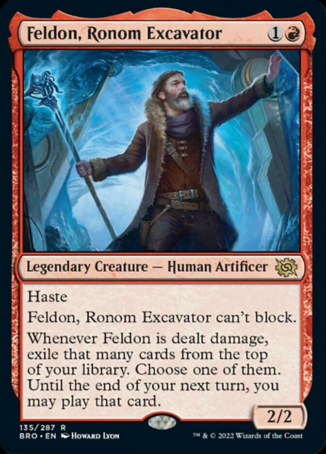 Feldon, Ronom Excavator - The Brothers' War (BRO)