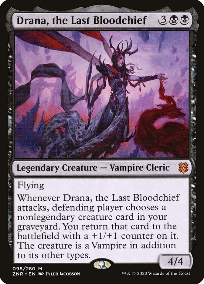 Drana, the Last Bloodchief - [Foil] Zendikar Rising (ZNR)